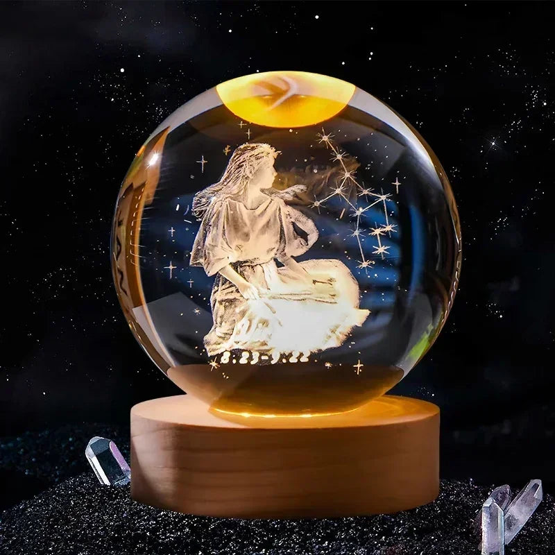 Esfera de cristal del zodiaco