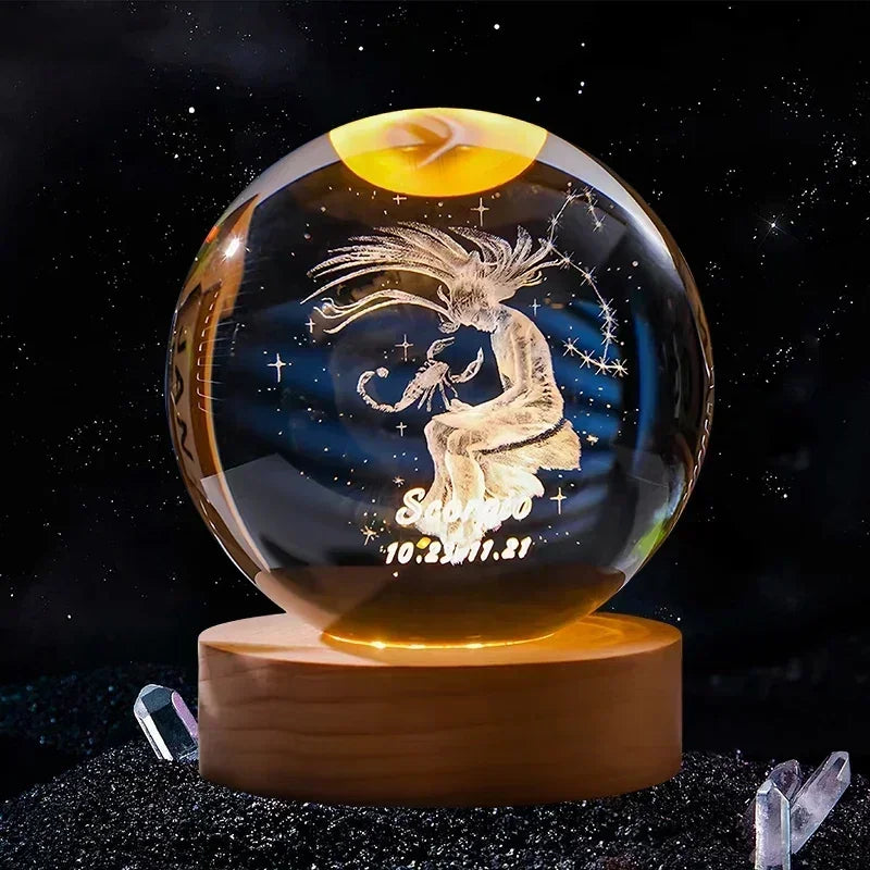 Esfera de cristal del zodiaco