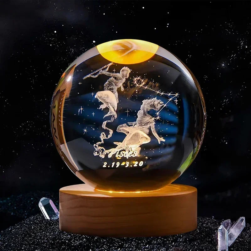 Esfera de cristal del zodiaco